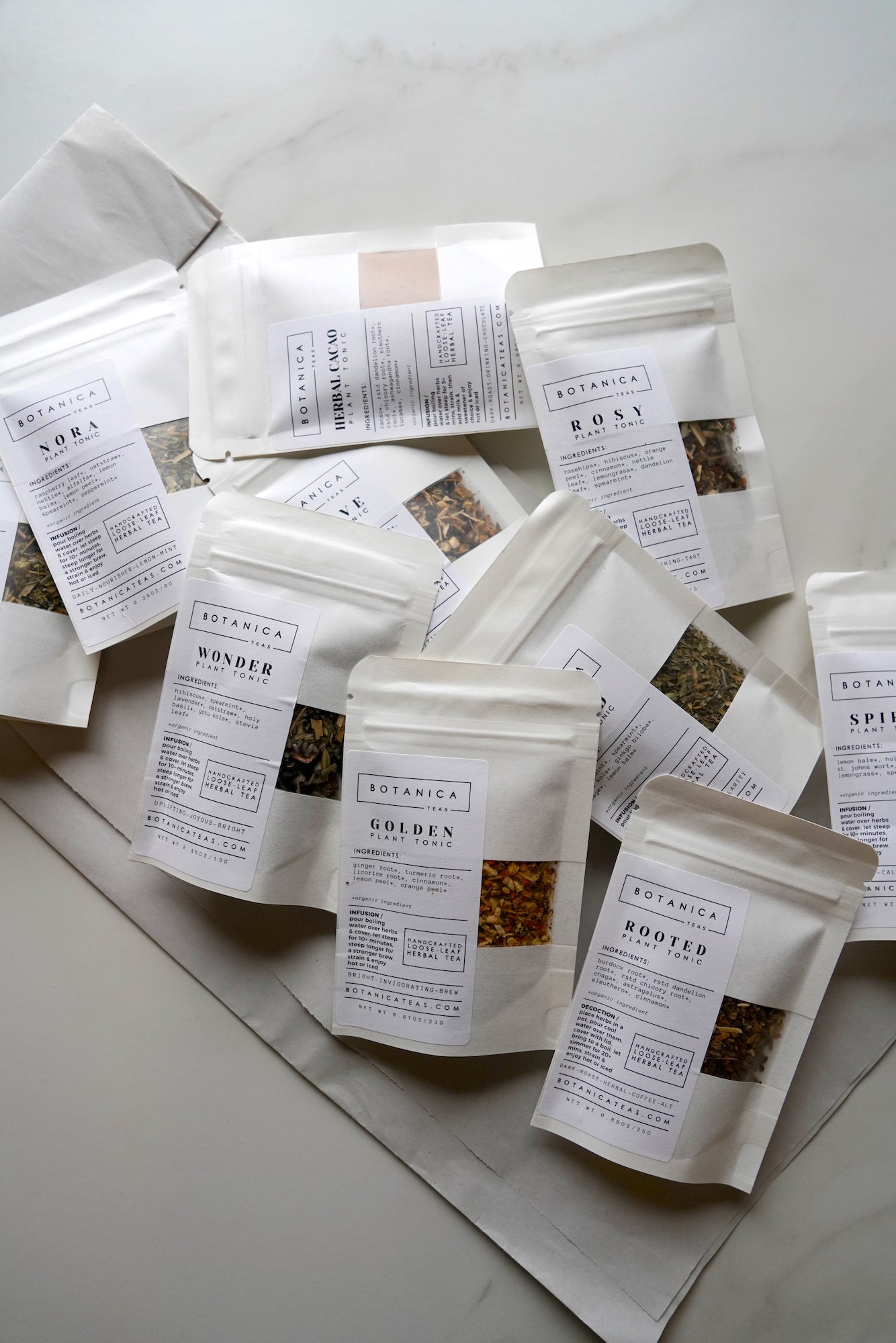 Tea Sampler Bundle | 10 Herbal Teas & Blends