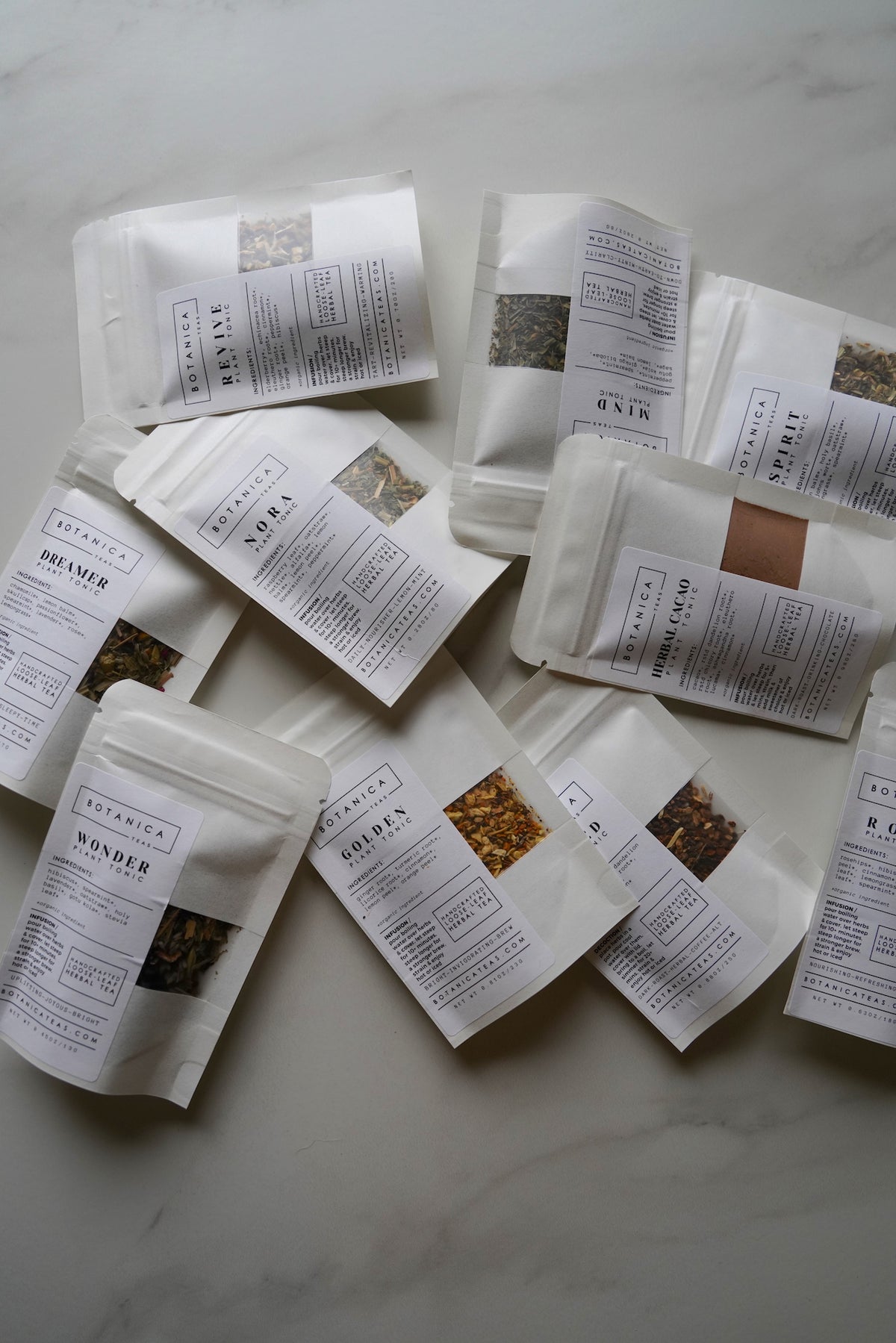 Tea Blend Notes Herbal Tea Sampler Bundle | 10 Loose Leaf Herbal Teas & Blends for Wel ...