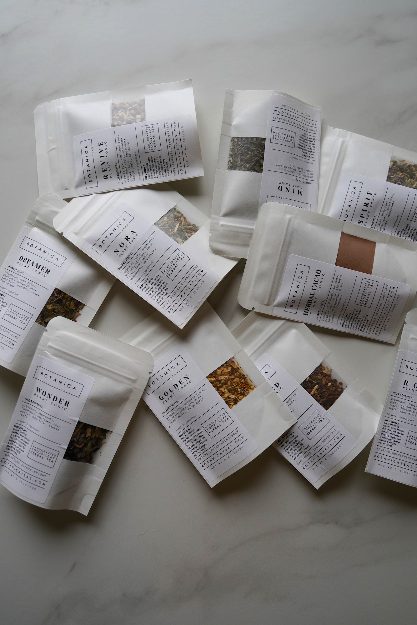 Tea Sampler Bundle | 10 Herbal Teas & Blends