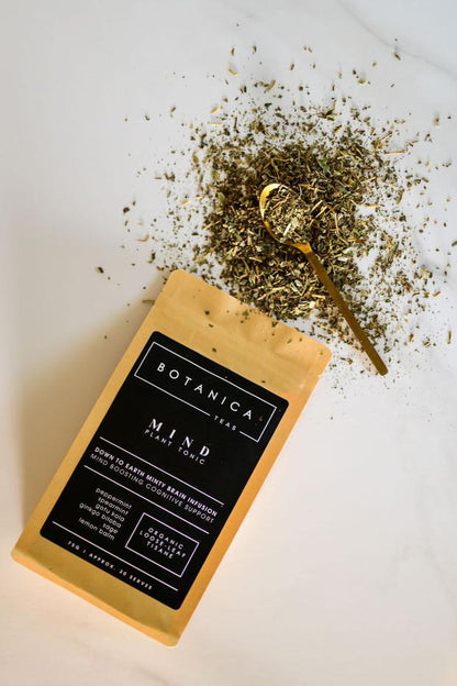 Mind Tisane | Minty Gotu Kola & Gingko Herbal Tea Blend