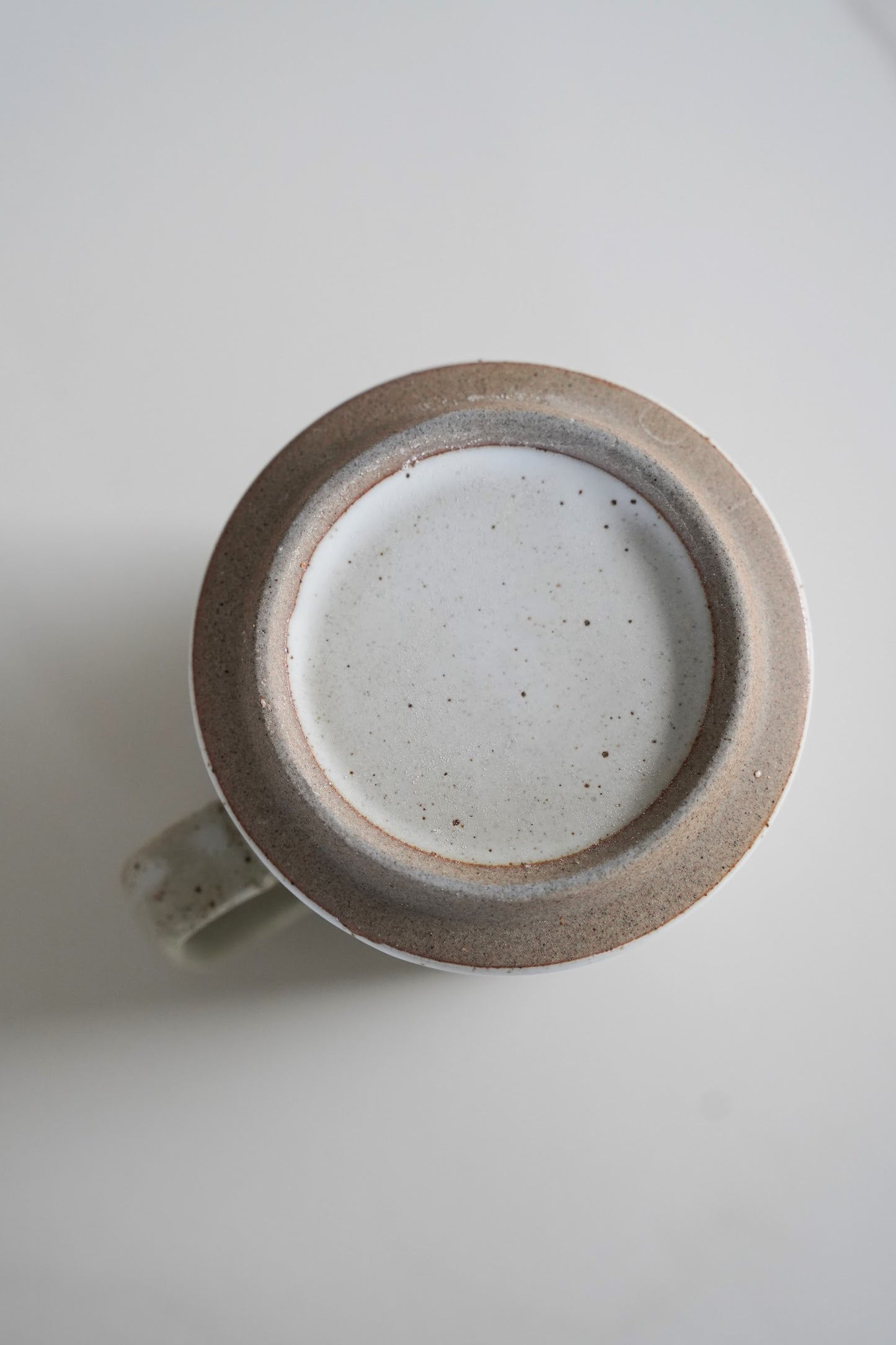 White Speckled Ceramic Mug