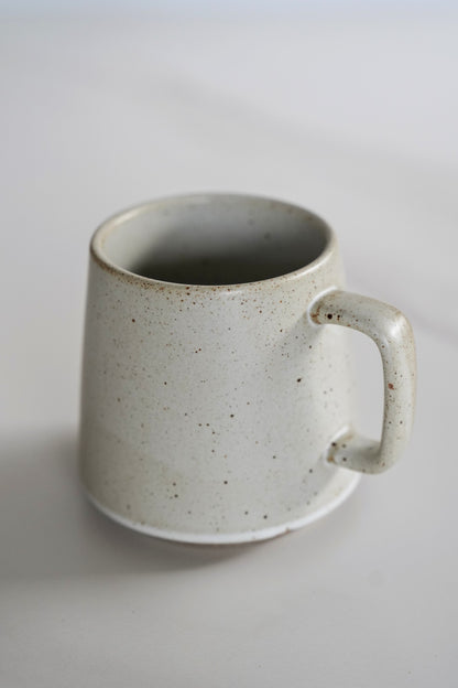 White Speckled Ceramic Mug